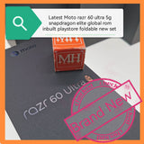Global rom inbuilt playstore moto razr 60 ultra 5g snapdragon foldable new set