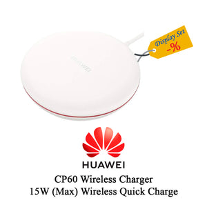 ASK PRICE DISPLAY SET Huawei Wireless Charger 15W (Max) Wireless Quick Charge CP60 White