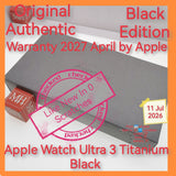Original Authentic Apr gift spare unwanted official apple watch ultra 3 titanium black 49mm cellular warranty full set