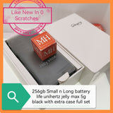 256gb Small n Long battery life unihertz jelly max 5g black with freebies full set