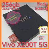 256gb jun gift global Vivo X200T 5g grey full set