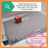 512gb Singapore jun gift honor magic pad 4 13.2" grey freebies+pen+keyboard pwp promo warranty full set