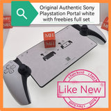 Original Authentic freebies Sony Playstation Portal white full set