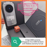 512gb 2028 warranty Singapore vivo x300 5G black with freebies warranty full set