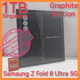 1TB Singapore Samsung z Fold 8 Ultra 5G graphite warranty new set