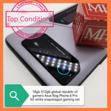 18gb 512gb global republic of gamers Asus Rog Phone 6 Pro 5G snapdragon gaming white set