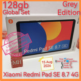 128gb with freebies global Xiaomi Redmi Pad SE 8.7 4g grey full set