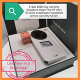 512gb 2028 May warranty Singapore Oppo Find X9 Ultra 5G black snapdragon hasselblad camera warranty full set