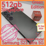 512gb Singapore Samsung s23 ultra 5g snapdragon green aet