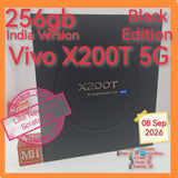 256gb official India Vivo X200T 5G black full set