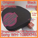 Original Authentic Singapore Aug Gift Sony WH-1000XM5 Black warranty full set