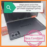 256gb global version Lenovo legion y700 gen 3 wifi black with free case full set