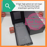 512gb 16gb global version red magic 11 pro 5g black blue liquid snapdragon gaming full set