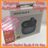 Original Authentic Xiaomi Redmi Buds 8 Hi-Res grey new set