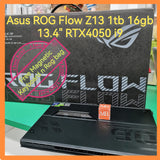 Asus ROG Flow Z13 1TB 16gb i9 RTX4050 13.4" black with accessories n box