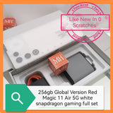 256gb global version red magic 11 Air 5G snapdragon gaming white full set