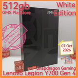 512gb 16g official Lenovo legion y700 gen 4 white snapdragon gaming full set