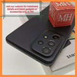 128gb Singapore Samsung A33 5g black full set