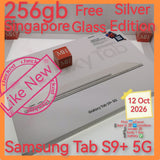 256gb with freebies Singapore Samsung Tab S9+5G with s pen full set