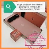 512gb with freebies Singapore google pixel 11 Pro XL 5G Canyon warranty full set