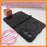Exclusively for apple duo protection accessories screen n body+ camera by Clasy Korea n Membrane Unbreakable at Mobilehardware