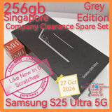 256gb Singapore Samsung s25 ultra 5G grey titanium snapdragon full set