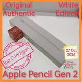 Original Authentic apple pencil gen 2 white full set