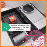 Original Authentic Vivo X300 ultra kit with case n grip silver full set