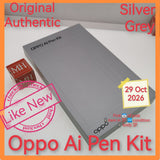 Original Authentic Oppo Ai Pen Kit silver grey full set