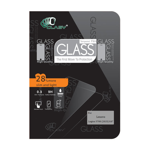 CLASY® Premium Tempered GLass - Lenovo Legion Y700 (2025) 8.8