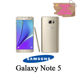 ASK PRICE PREOWNED Samsung Galaxy Note 5 N920i Non-Camera Gold (Set Only)