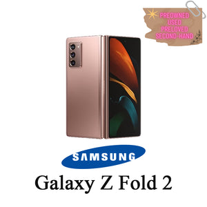 ASK PRICE PREOWNED Samsung Galaxy Z Fold 2 12GB 256GB F916B Bronze (Set Only)