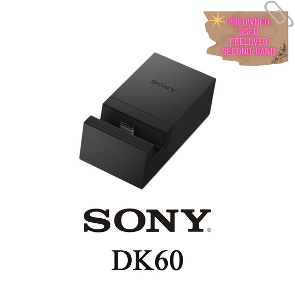 ASK PRICE PREOWNED Sony DK60 USB Type-C Charging Dock Black