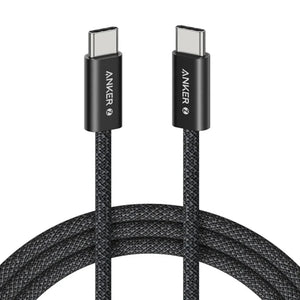 Anker USB Cable - Zolo USB-C to USB-C Dirt-Resistant Fast Charging Cable 1.8m (6ft, 240W, Braided)