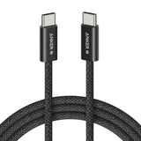 Anker USB Cable - Zolo USB-C to USB-C Dirt-Resistant Fast Charging Cable 1.8m (6ft, 240W, Braided)