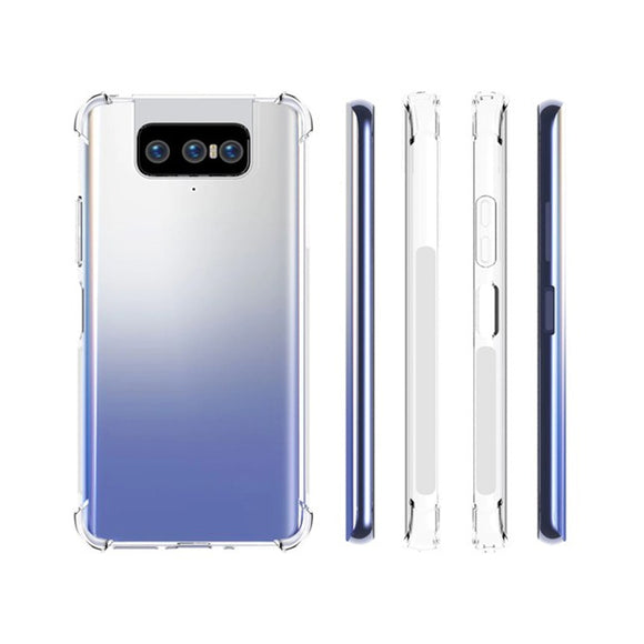 Asus ZenFone 7 / 7 Pro - CLASY® Ski-Thin Series 4-Corner Bumper TPU Case