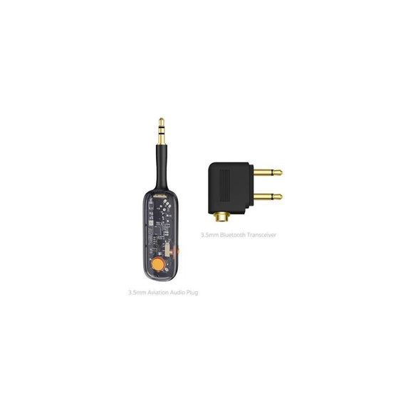 Coteci Aviation Audio Transmitter Receiver (Bluetooth & 3.5mm Port For Use) MS-012