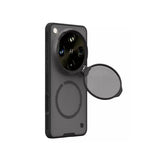 Oppo Find X9 Ultra - Nillkin Camshield Prop Clear Version Case Magnetic Kickstand Transparent Lens Cover Camera Protect