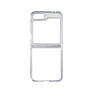 Samsung Galaxy Z Flip 6 - CLASY® Crystal Clear Hybrid Soft + Hard Crystal Phone Case