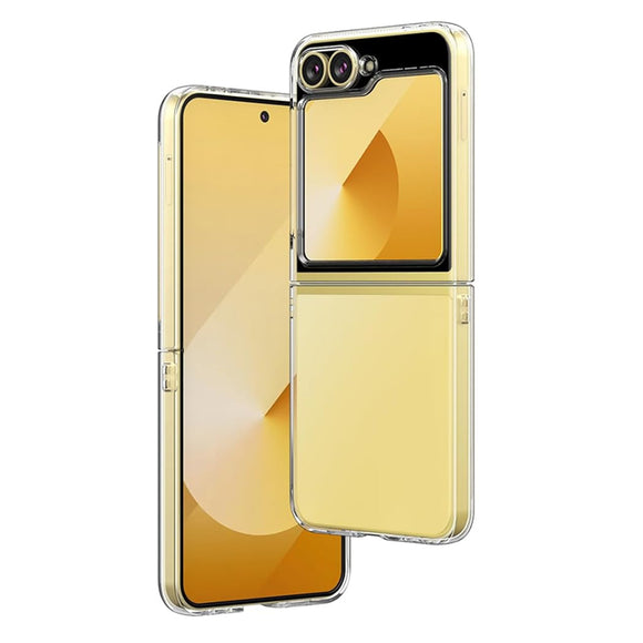 Samsung Galaxy Z Flip 6 - CLASY® Crystal Clear PC Hard Crystal Phone Case