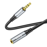 Hoco. UPA20 Fully Compatible 3.5mm Audio Extension Braided Cable (male to female) 100cm / 200cm