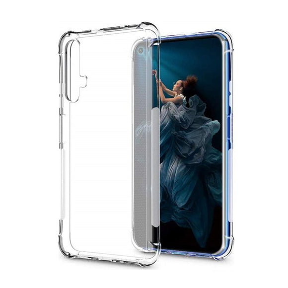 Huawei Nova 5T / Honor 20 - CLASY® Ski-Thin Series 4-Corner Bumper TPU Case