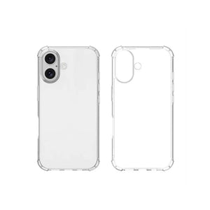 Apple iPhone 16 - CLASY® Ski-Thin Series 4-Corner Bumper TPU Case