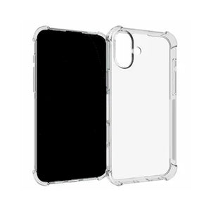 Apple iPhone 16 Plus - CLASY® Ski-Thin Series 4-Corner Bumper TPU Case