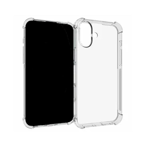 Apple iPhone 16 Plus - CLASY® Ski-Thin Series 4-Corner Bumper TPU Case