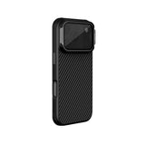 Apple iPhone 17 Pro / 18 Pro - Nillkin CarboProp Case Magnetic Kickstand Transparent Black Lens Cover Camera Protect