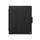 Apple iPad Air 13" (2024) / iPad Pro 12.9" (2020) / iPad Pro 12.9" (2021) / iPad Pro 12.9" (2022) - Nillkin Bumper Leather Case Pro Camera Protective Multi Angle Standing Stylus Holder Rugged Case