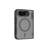 Apple iPhone Duo - Nillkin Super Frosted Shield Fold Case Magnetic Clear Version