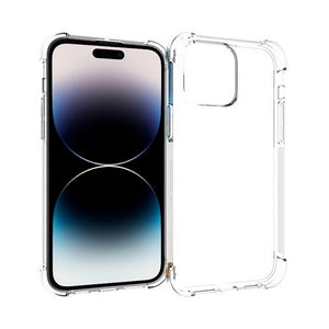 Apple iPhone 14 Pro Max - CLASY® Ski-Thin Series 4-Corner Bumper TPU Case