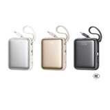 Joyroom PowerBank - Mini Fast Charging Power Bank With Lightning And Type-C Dual Cables 10000mAh JR-PBF27